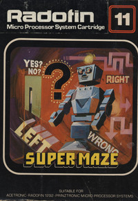 Radofin 11: Super maze