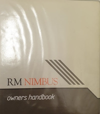  RM Nimbus Owners Manual  PNs 14353 14363 14365 14366 14367 1436814371 14379 14385 (Old Style Layout)