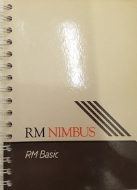 RM Nimbus RM Basic Manual PN 14351 (Old Style Layout)