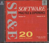 Software Practice & Experience 1.0 Vol 24 S3