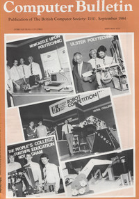 Computer Bulletin II/41, september 1984