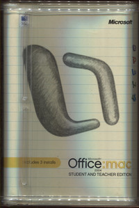 Microsoft Office:mac 2004 Student & Teacher Edition