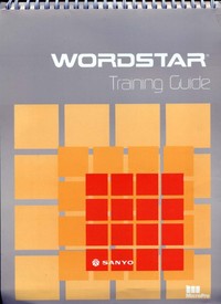 Sanyo WordStar Training Guide