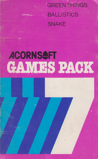 Acornsoft Games Pack 7