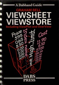 Viewsheet and Viewstore 