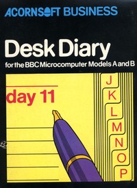 Desk Diary