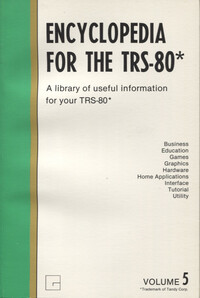 Encyclopedia for the TRS-80 Volume 5