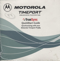 Motorola Timeport TrueSync QuickStart Guide