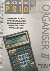 Psion Organiser II Operating Manual LZ & LZ64 Models
