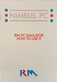 RM Nimbus PC IBM PC Emulator - How To Use It PN 17320