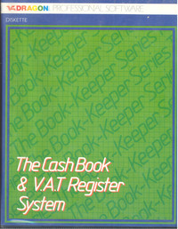 The Cash Book & V.A.T. System