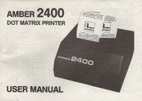 Amber 2400 Dot Matrix Printer