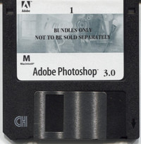 Adobe Photoshop 3.0 (Bundle copy)