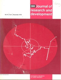 Journal of Research & Development November 1972