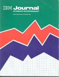 Journal of Research & Development November 1981