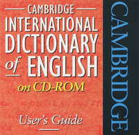 Cambridge International Dictionary of English