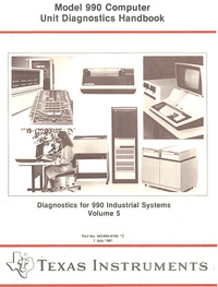 Unit Diagnostics Handbook Volume 5 Diagnostics for 990 Industrial Systems