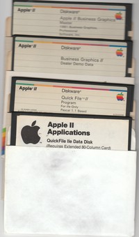 Apple II Application Software - Set of Disks