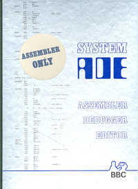 System ADE - Assembler / Debugger / Editor