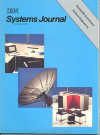 Systems Journal  - Volume 24 Numbers 3/4 1985