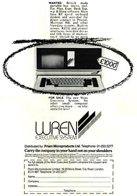 Wren Executive Advert