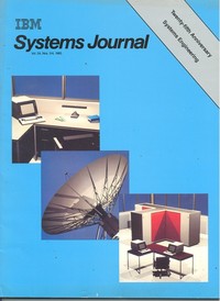 Systems Journal Volume 24 Numbers 3 and 4 - 1985
