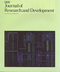 Journal of Research & Development September 1984