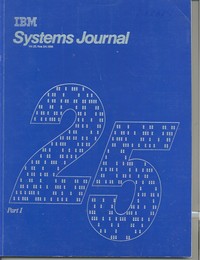 Systems Journal  - Volume 25 Numbers 3/4 1986