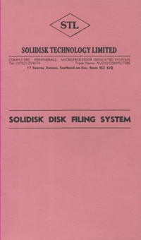 Solidisk Disk Filing System