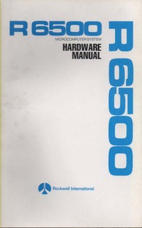 Rockwell R6500 Hardware Manual
