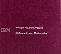 Network Program Products - Bibliography and Master Index