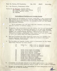Memo regarding Segregation of Frontshop and Backshop Results, 24th March 1952