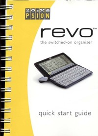 Psion Revo Quick Start Guide