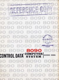 Control Data 8090 Computer System