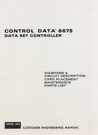 Control Data 6675 Data Set Controller