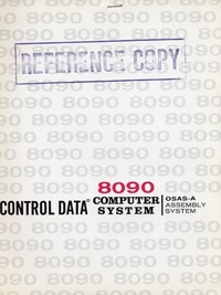 Control Data 8090 Computer System