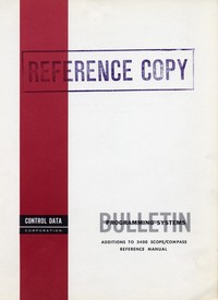 Bulletin Programming Systems