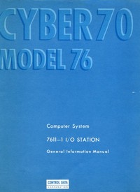 Cyber 70 Model 76