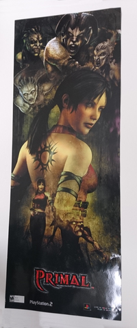 Long Double-Sided Primal Promotional Poster