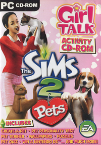 Girl Talk Activity CD-ROM - The Sims 2 Pets