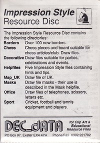 Impression Style Resource Disc