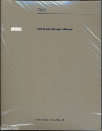 VMS System Manager's Manual