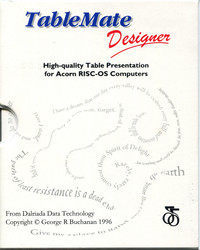 TableMate Designer
