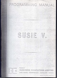 BCL Susie V Programming Manual