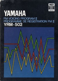  Yamaha FM Voicing Program II YRM-502