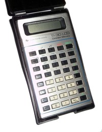 TI-30 LCD scientific calculator 