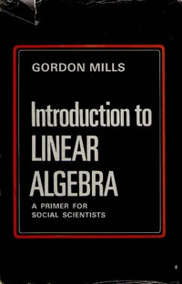 Introduction to Linear Algebra