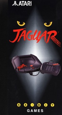 Atari Jaguar - 64 Bit Games (Promo Flyer)