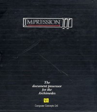 Impression II - The document processor for the Archimedes