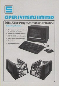 Cifer 2684 User Programmable Terminal